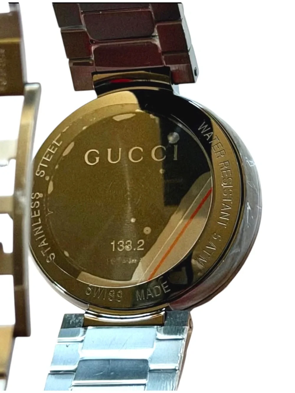 New Full Set Gucci Watch YA133210 Interlocking G Men Grey Steel 42mm